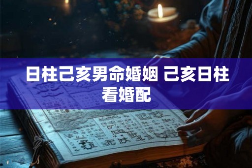 日柱己亥男命婚姻 己亥日柱看婚配