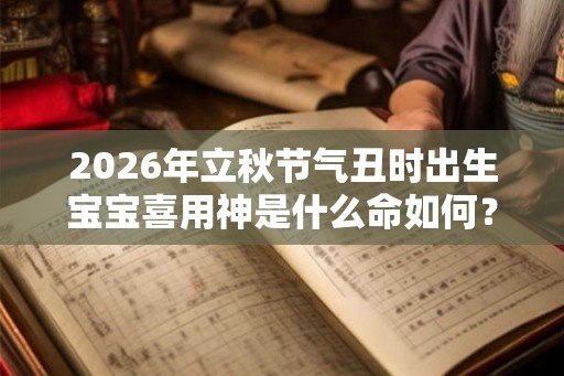 2026年立秋节气丑时出生宝宝喜用神是什么命如何？