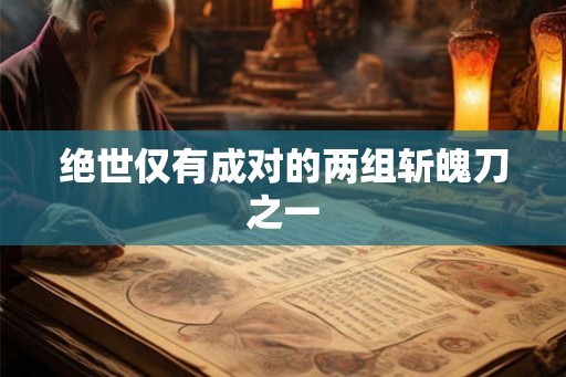 绝世仅有成对的两组斩魄刀之一