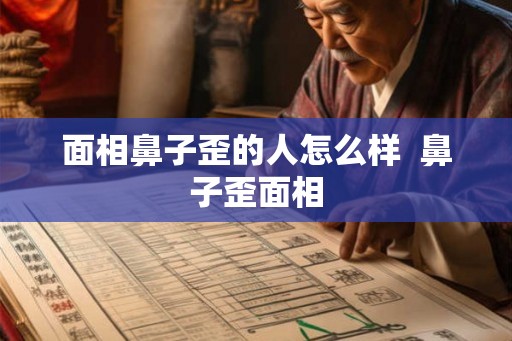 面相鼻子歪的人怎么样  鼻子歪面相