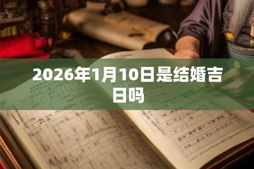 2026年1月10日是结婚吉日吗