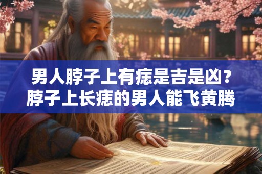男人脖子上有痣是吉是凶?脖子上长痣的男人能飞黄腾达吗? 男人脖子上有痣是吉是凶?脖子上长痣的男人能飞黄腾达吗?