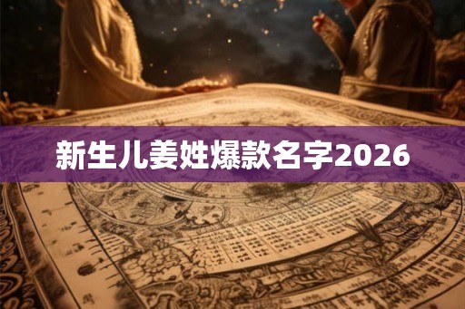 新生儿姜姓爆款名字2026