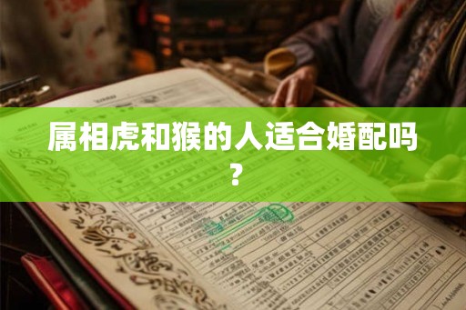 属相虎和猴的人适合婚配吗？