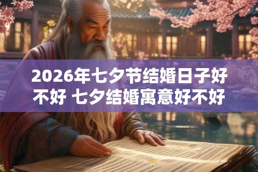 2026年七夕节结婚日子好不好 七夕结婚寓意好不好