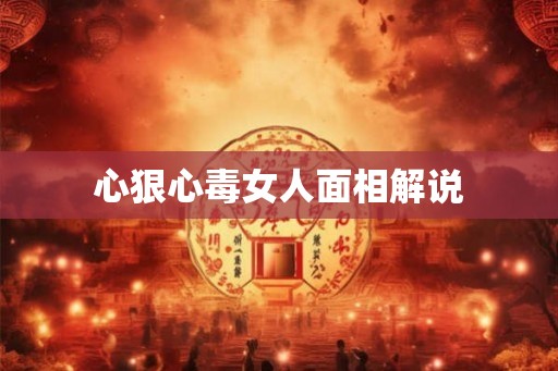 心狠心毒女人面相解说