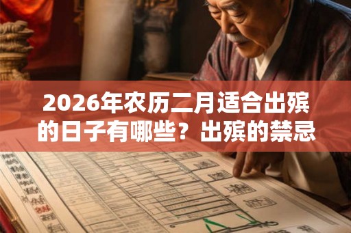 2026年农历二月适合出殡的日子有哪些？出殡的禁忌