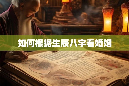 如何根据生辰八字看婚姻 如何根据生辰八字看婚姻
