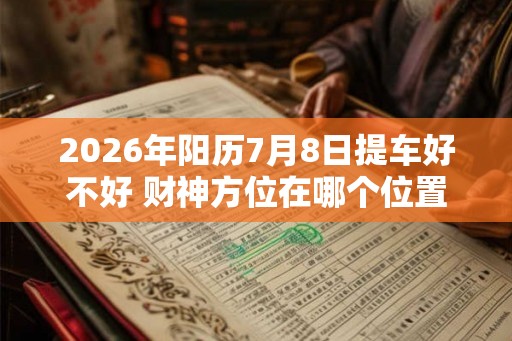 2026年阳历7月8日提车好不好 财神方位在哪个位置