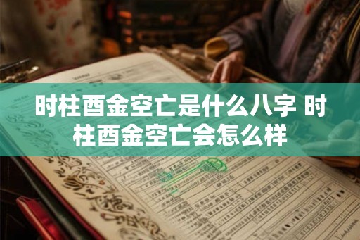 时柱酉金空亡是什么八字 时柱酉金空亡会怎么样