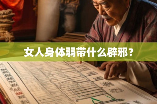 女人身体弱带什么辟邪? 女人身体弱带什么辟邪?