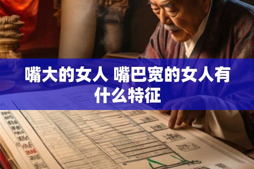 嘴大的女人 嘴巴宽的女人有什么特征 嘴大的女人 嘴巴宽的女人有什么特征