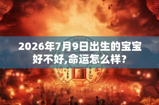 2026年7月9日出生的宝宝好不好,命运怎么样? 2026年7月9日出生的宝宝好不好,命运怎么样?