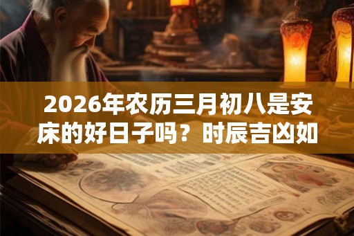 2026年农历三月初八是安床的好日子吗?时辰吉凶如何? 2026年农历三月初八是安床的好日子吗?时辰吉凶如何?