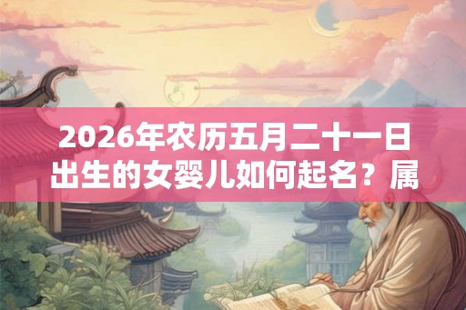 2026年农历五月二十一日出生的女婴儿如何起名？属虎女宝宝取名大全