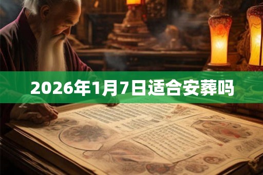 2026年1月7日适合安葬吗