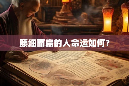 腰细而扁的人命运如何？