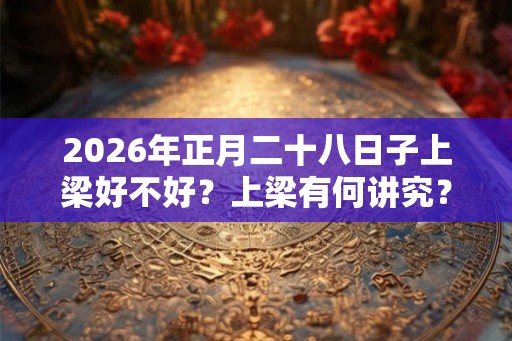 2026年正月二十八日子上梁好不好？上梁有何讲究？