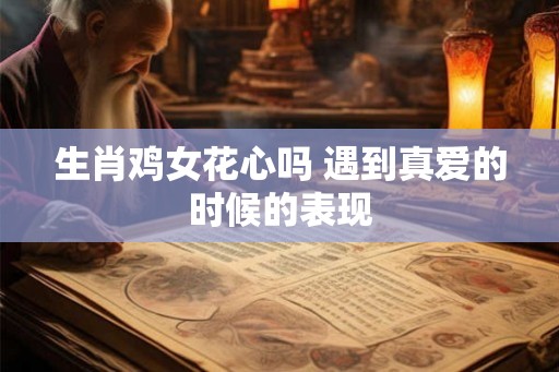 生肖鸡女花心吗 遇到真爱的时候的表现 生肖鸡女花心吗 遇到真爱的时候的表现