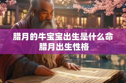 腊月的牛宝宝出生是什么命 腊月出生性格