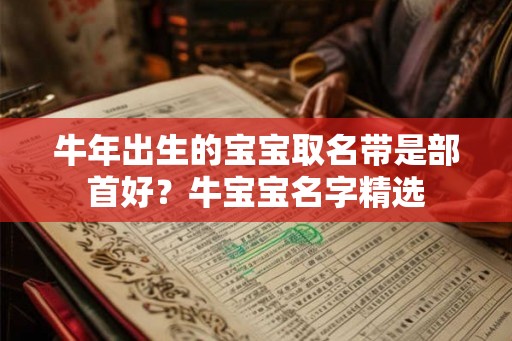牛年出生的宝宝取名带是部首好？牛宝宝名字精选