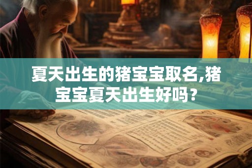 夏天出生的猪宝宝取名,猪宝宝夏天出生好吗？