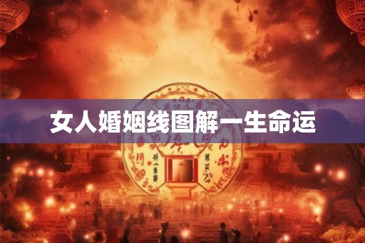 女人婚姻线图解一生命运