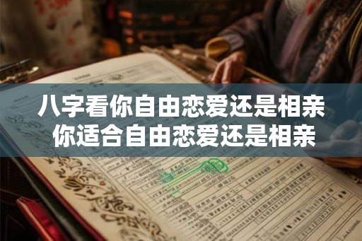 八字看你自由恋爱还是相亲 你适合自由恋爱还是相亲