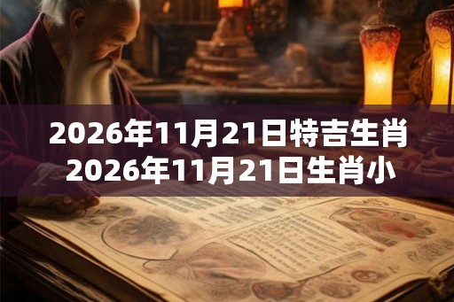 2026年11月21日特吉生肖 2026年11月21日生肖小运播报 2026年11月21日特吉生肖 2026年11月21日生肖小运播报