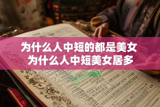 为什么人中短的都是美女 为什么人中短美女居多