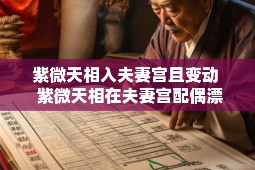 紫微天相入夫妻宫且变动  紫微天相在夫妻宫配偶漂亮