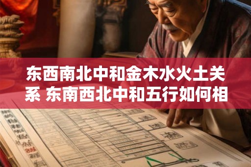东西南北中和金木水火土关系 东南西北中和五行如何相互关联 东西南北中和金木水火土关系 东南西北中和五行如何相互关联