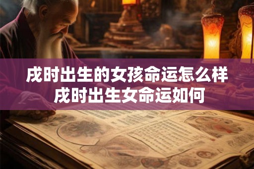 戌时出生的女孩命运怎么样 戌时出生女命运如何