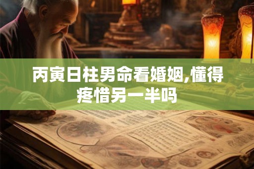 丙寅日柱男命看婚姻,懂得疼惜另一半吗