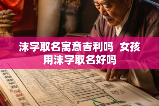 沫字取名寓意吉利吗  女孩用沫字取名好吗