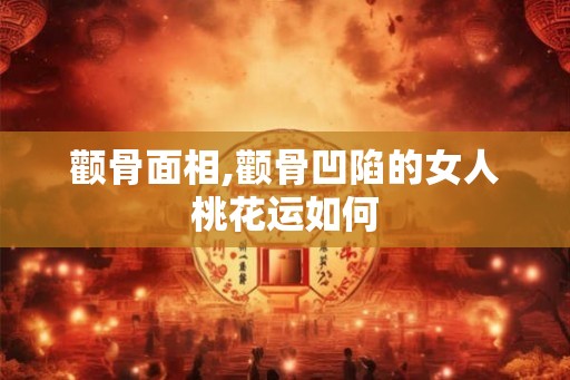 颧骨面相,颧骨凹陷的女人桃花运如何