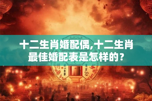 十二生肖婚配偶,十二生肖最佳婚配表是怎样的？