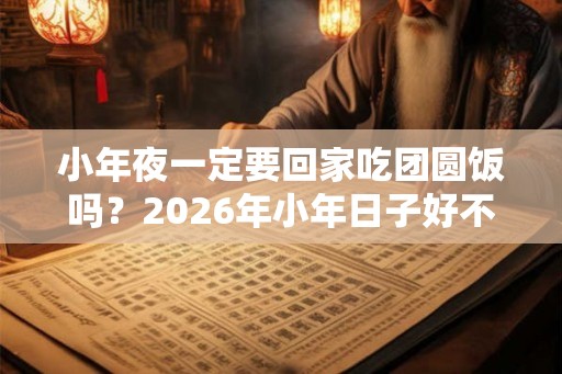 小年夜一定要回家吃团圆饭吗？2026年小年日子好不好？