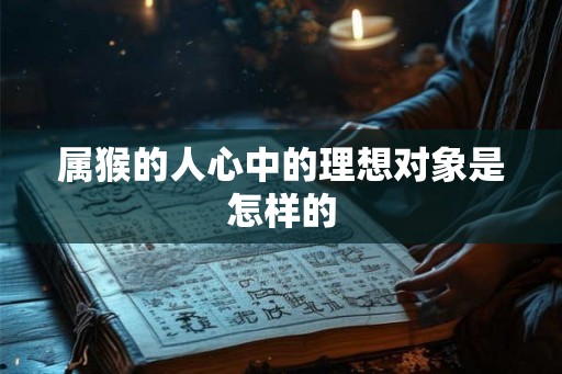属猴的人心中的理想对象是怎样的