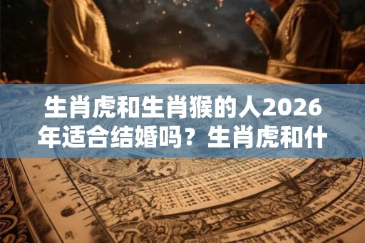 生肖虎和生肖猴的人2026年适合结婚吗？生肖虎和什么生肖结婚好？