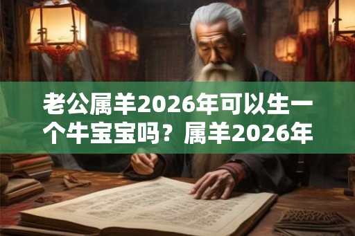 老公属羊2026年可以生一个牛宝宝吗?属羊2026年犯太岁吗? 老公属羊2026年可以生一个牛宝宝吗?属羊2026年犯太岁吗?