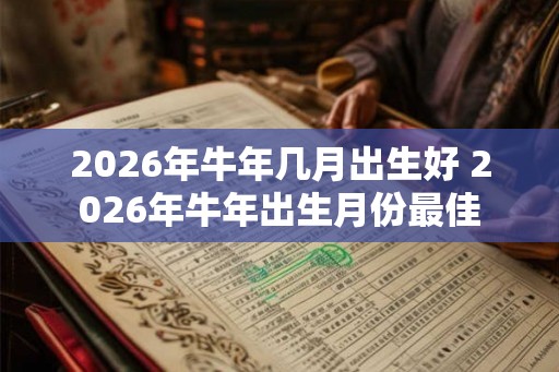 2026年牛年几月出生好 2026年牛年出生月份最佳