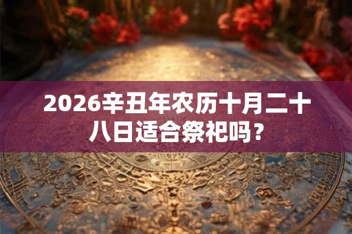 2026辛丑年农历十月二十八日适合祭祀吗？