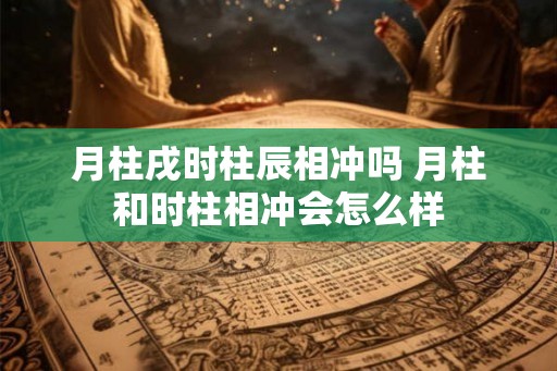 月柱戌时柱辰相冲吗 月柱和时柱相冲会怎么样