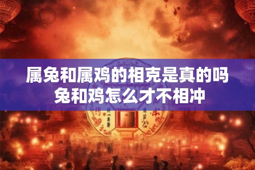 属兔和属鸡的相克是真的吗 兔和鸡怎么才不相冲