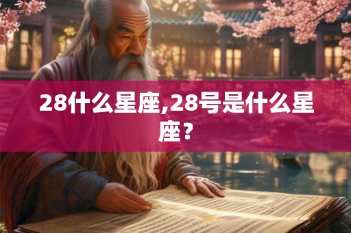 28什么星座,28号是什么星座？