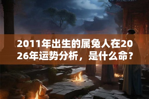 2011年出生的属兔人在2026年运势分析，是什么命？