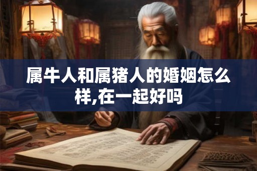 属牛人和属猪人的婚姻怎么样,在一起好吗