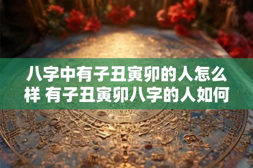 八字中有子丑寅卯的人怎么样 有子丑寅卯八字的人如何