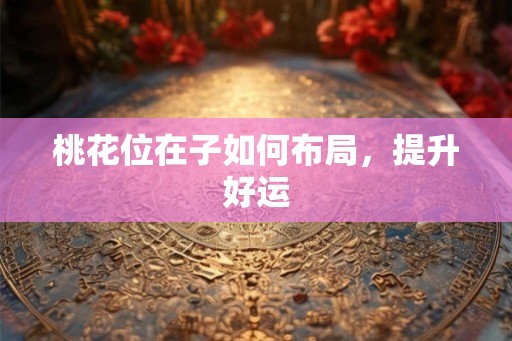 桃花位在子如何布局,提升好运 桃花位在子如何布局,提升好运